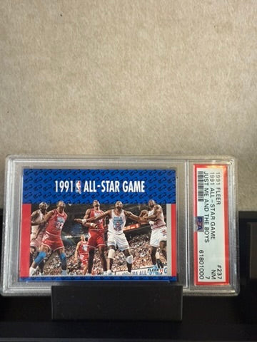 1991 Fleer All-Star Game #231 – East vs. West Stars (PSA 7)