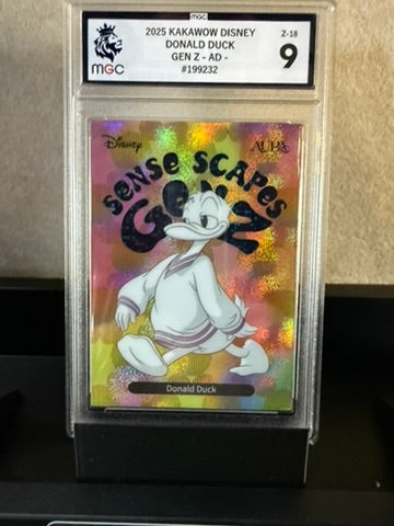 2025 Kakawow Disney Donald Duck Gen Z – Z-18 – MGC 9 Graded