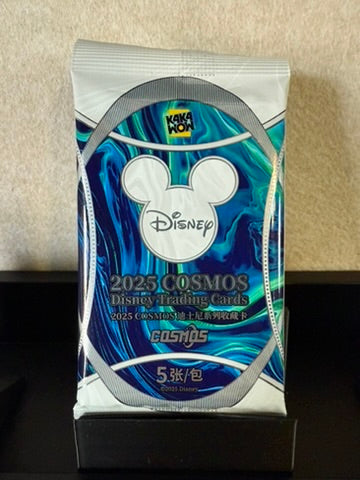 Title: 2025 Cosmos Disney Trading Card Pack – Yakimon Edition (5 Cards)