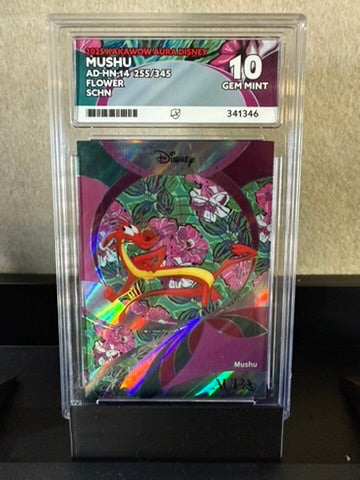 2023 Kakawow Aura Disney – Mushu (Flower) #253/345 – GEM MINT 10