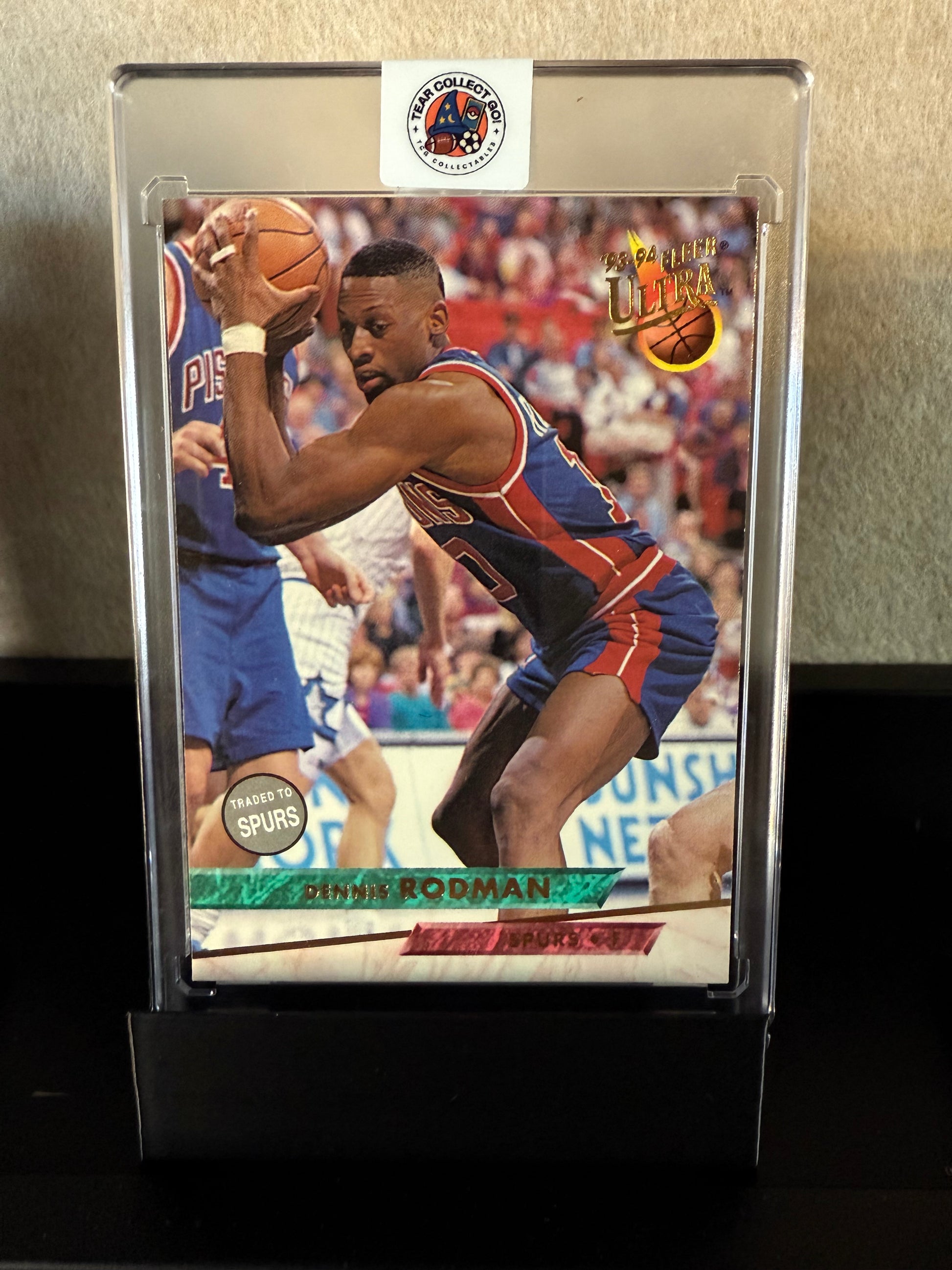 1993-94 Fleer Ultra Dennis Rodman – Traded to Spurs