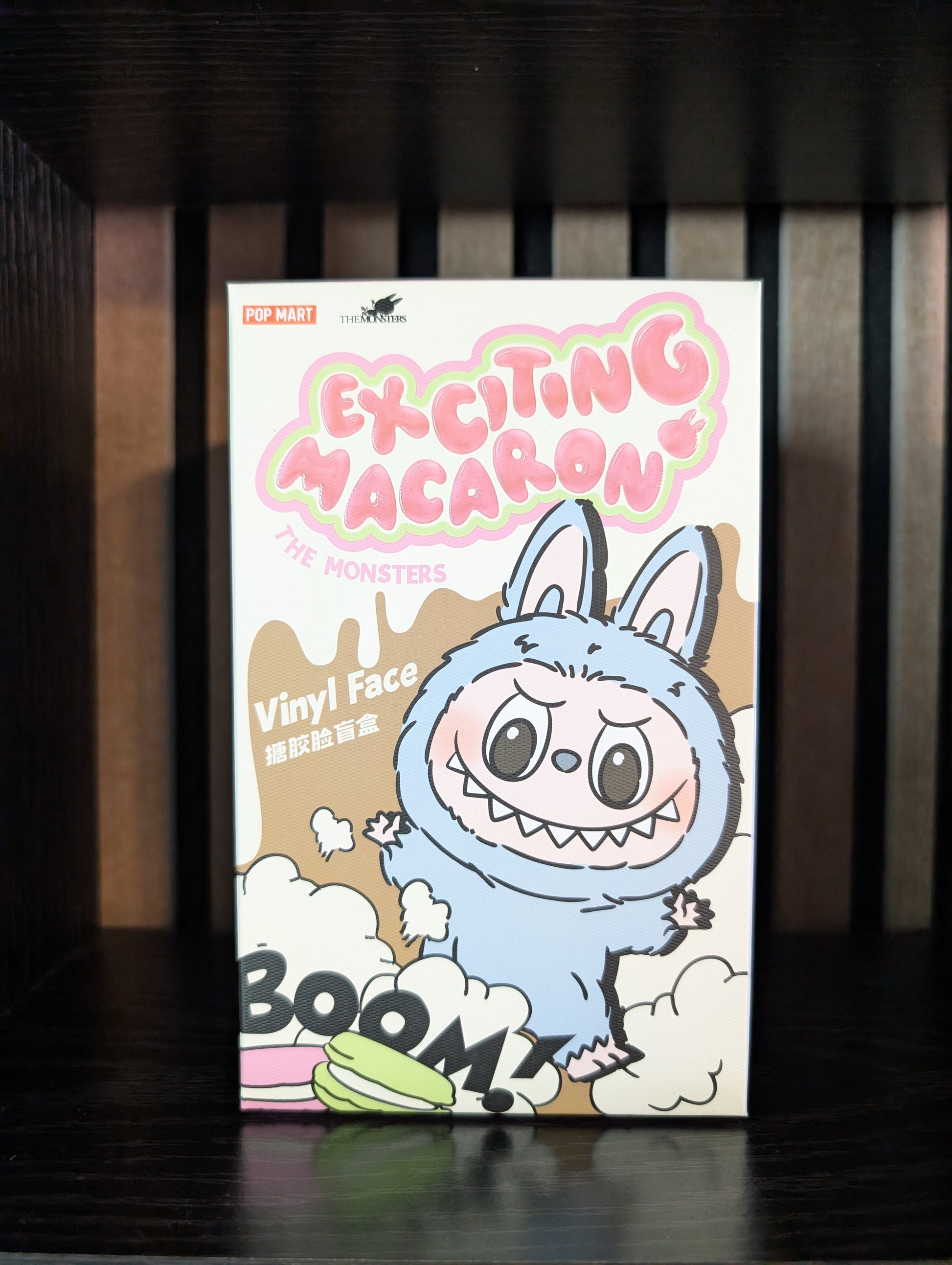 Pop Mart “Exciting Macaron” Labubu – Vinyl Face Blind Box Collectible
