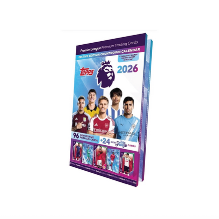 Topps Premier League 2026 Festive Edition Countdown Calendar