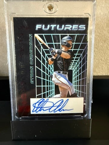 Ethan Anderson – Leaf “Futures” Rookie Auto Card (On-Card Signature)
