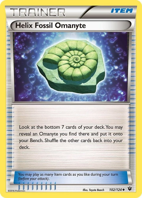 Helix Fossil Omanyte (102)