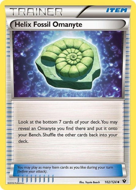 Helix Fossil Omanyte (102)