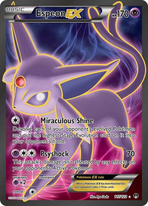 Espeon Ex - Full Art (117)