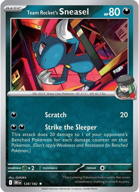 Team Rocket's Sneasel (128)