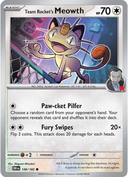 Team Rocket's Meowth (149)