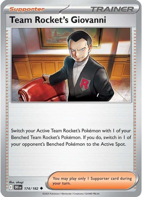 Team Rocket's Giovanni (174)