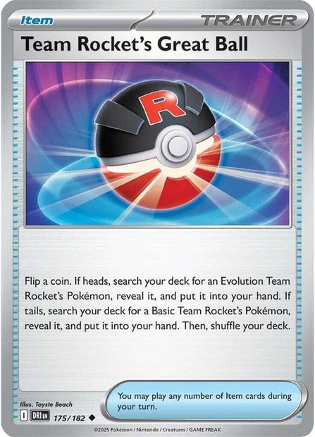 Team Rocket's Great Ball (175)