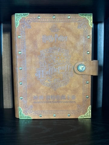 Harry Potter Hufflepuff Premium Card Binder – Faux Leather (Cosmos Edition)