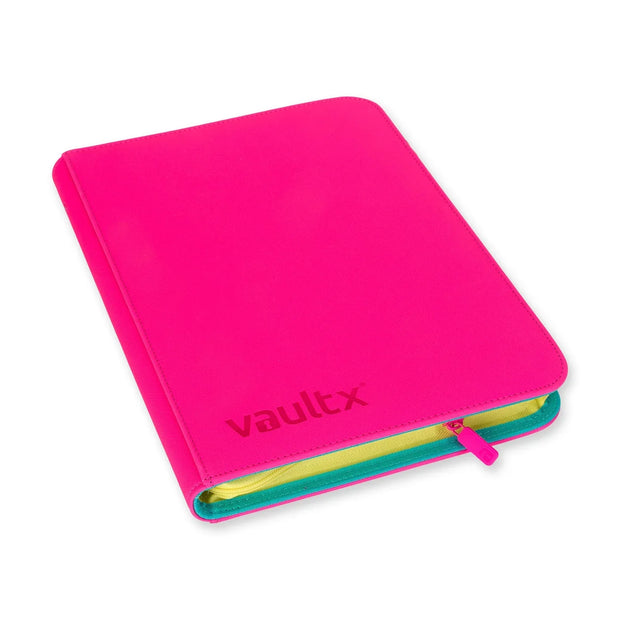 VaultX Scarlet & Violet 9 Exo-Tec® Zip Binder - 9 Pocket