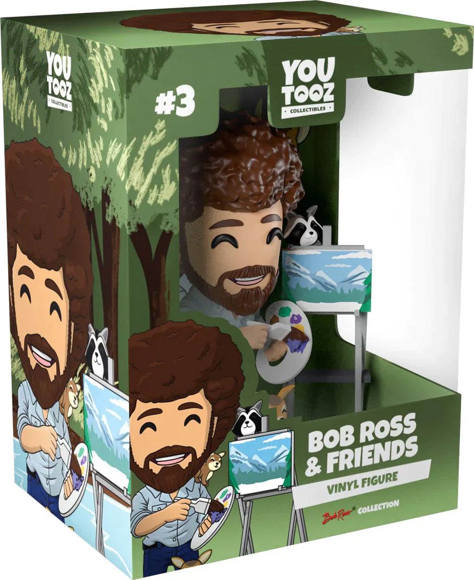 Youtooz - Bob Ross: Bob Ross & Friends