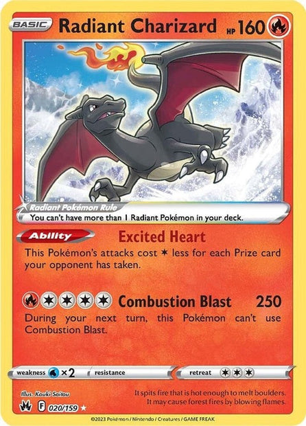 Radiant Charizard (20)