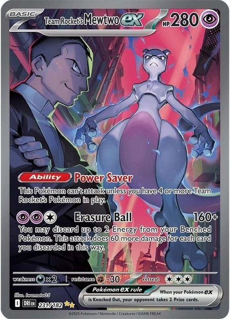 Team Rocket's Mewtwo Ex (231)