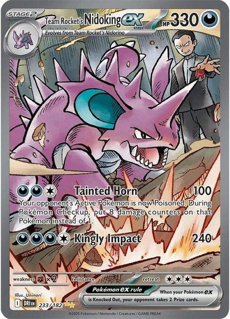 Team Rocket's Nidoking Ex (233)
