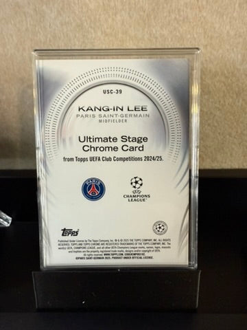 Kang-In Lee – Topps Chrome UEFA “Future Stars” Refractor (PSG)
