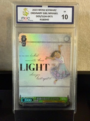 2023 Weiss Schwarz "Ordinary Girl Mirabel" – SR DDS/S104-047S – MGC 10 Graded