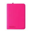 VaultX Scarlet & Violet 9 Exo-Tec® Zip Binder - 9 Pocket