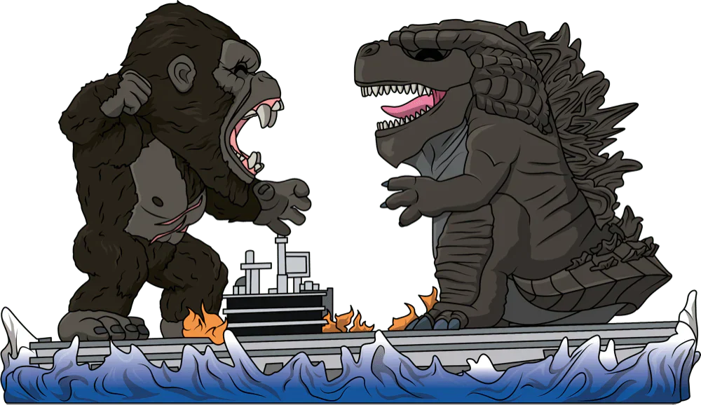 Youtooz - Godzilla - GODZILLA VS KONG