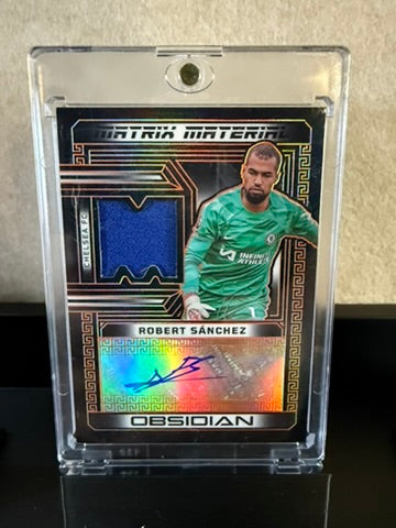 Robert Sánchez – Obsidian Matrix Material Auto Relic (Chelsea FC)