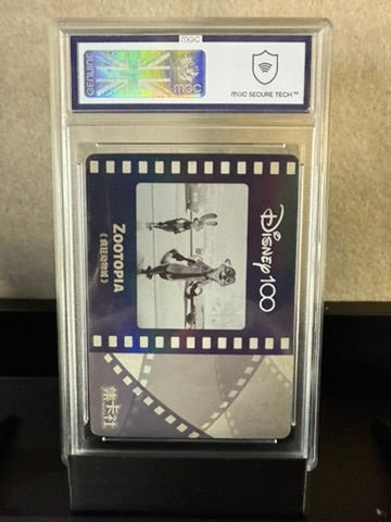 2023 Cardfun Disney 100 – Nick Wilde & Judy Hopps "Movie Time" – Graded 9