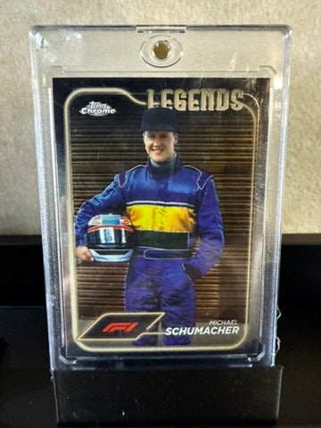 Michael Schumacher – Topps Chrome F1 Legends Insert (Formula 1)