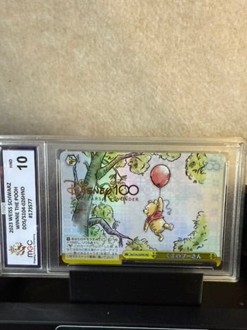 2023 Weiss Schwarz "Winnie the Pooh" – DDS/S104-026HND – MGC 10 Graded