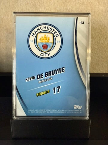 Kevin De Bruyne – 34/50 – Topps Pink Parallel – Manchester City