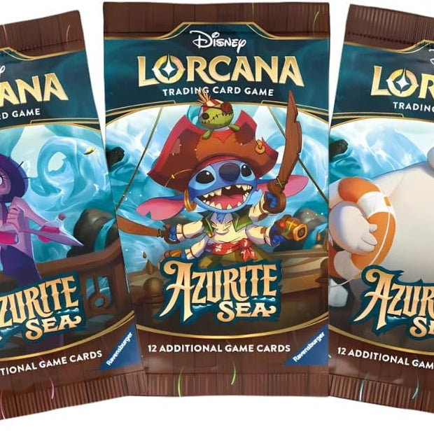 Disney Lorcana TCG Azurite Sea Set 6 - Booster Pack