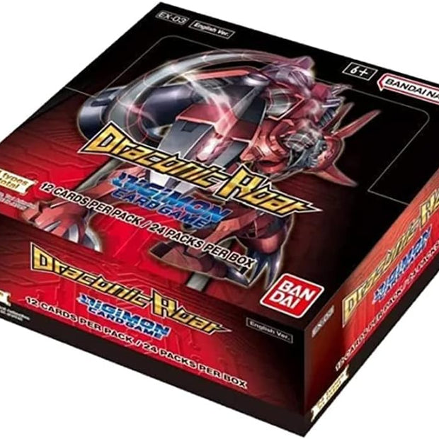 Digimon Card Game: Draconic Roar EX-03 - Booster Display