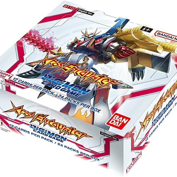 Digimon Card Game: XROS Encounter Booster [BT10] (24CT)