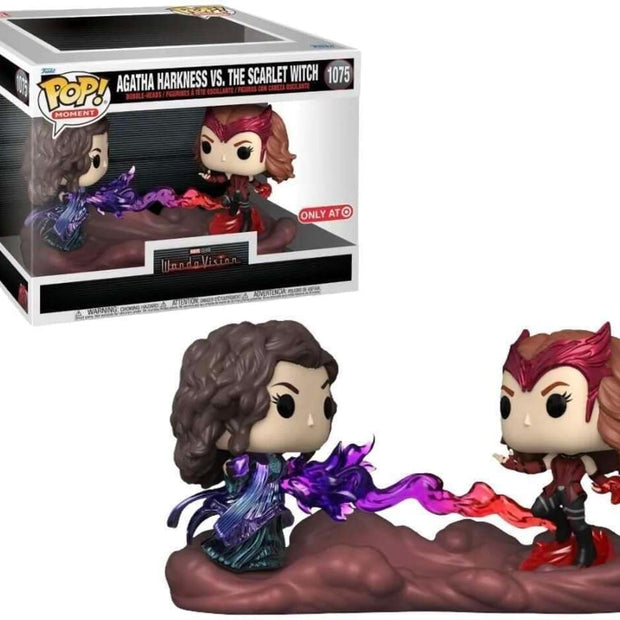 Funko Pop! Moment: Marvel - Wanda Maximoff VS Agatha