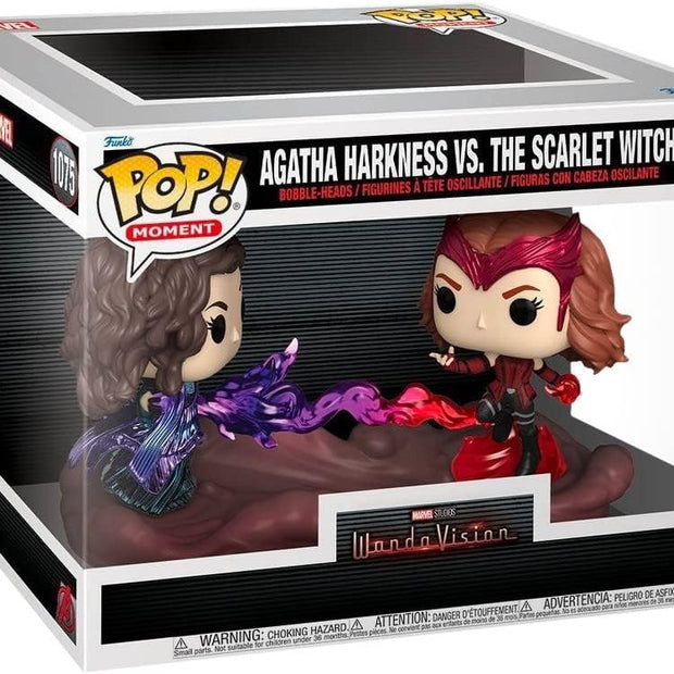 Funko Pop! Moment: Marvel - Wanda Maximoff VS Agatha