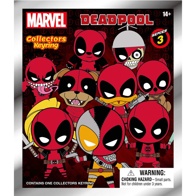 Deadpool Series 3 Bag Clips