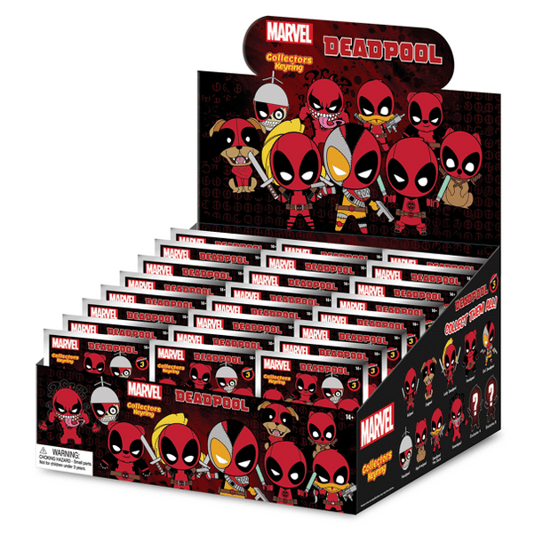 Deadpool Series 3 Bag Clips
