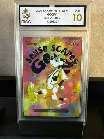 2025 Kakawow Disney – Goofy Gen Z Sense Scapes – MGC 10 Gem Mint