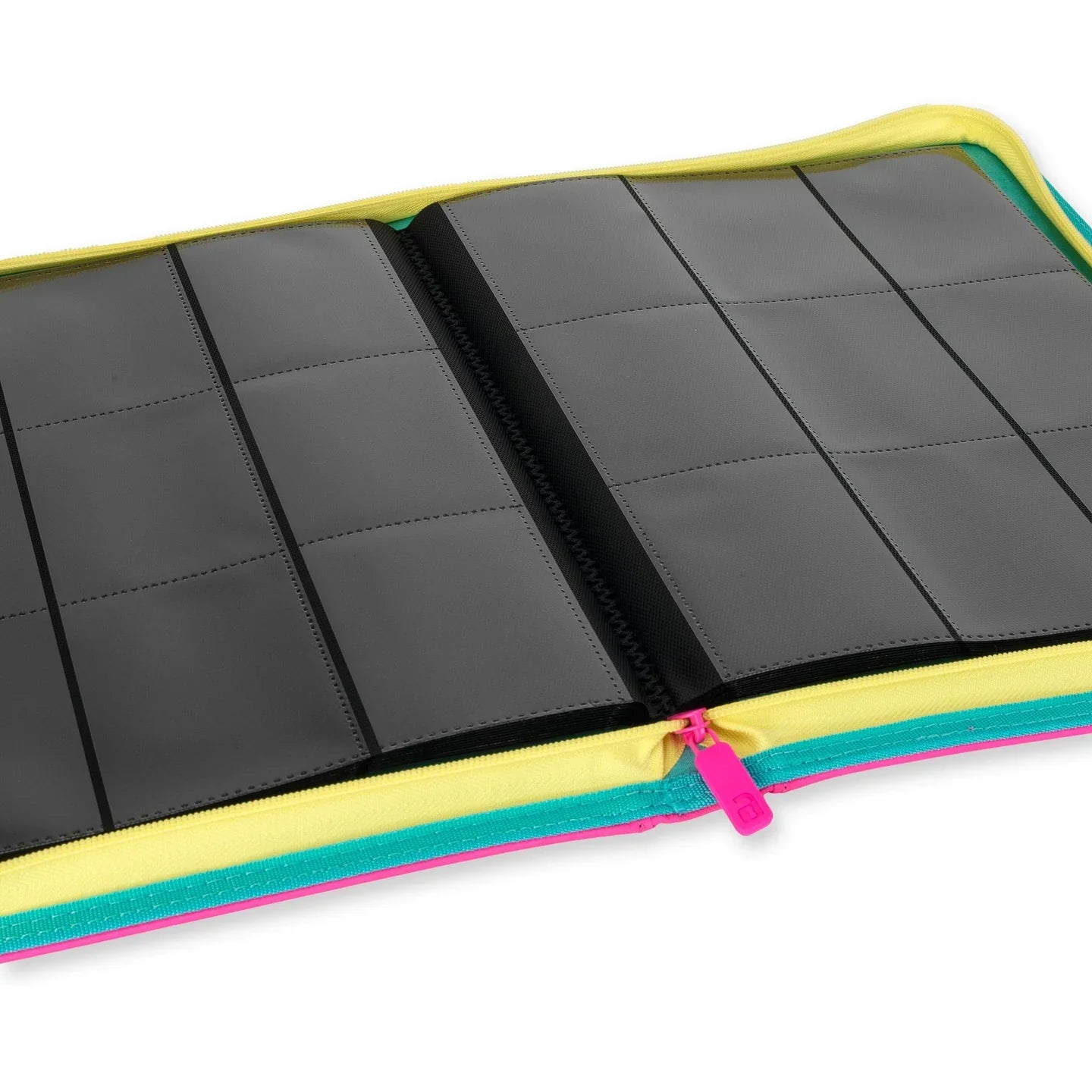 VaultX Scarlet & Violet 9 Exo-Tec® Zip Binder - 9 Pocket