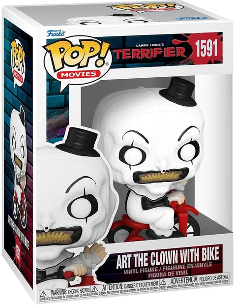 Funko Pop! Movies: Terrifier - Art the Clown With Bike