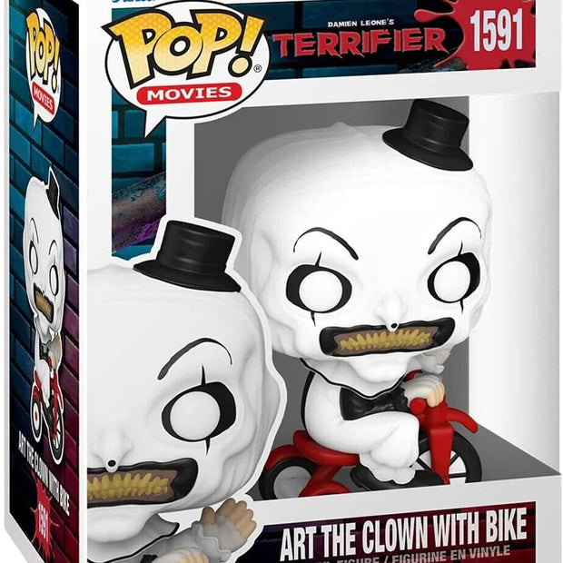 Funko Pop! Movies: Terrifier - Art the Clown With Bike