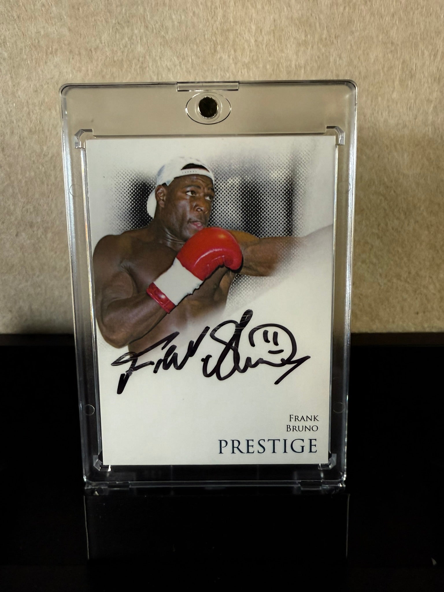 Frank Bruno Autographed Boxing Card – Prestige Series
