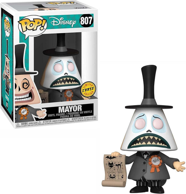 Funko POP! Disney: the Nightmare Before Christmas-Mayor With Megaphone - Chase Variant
