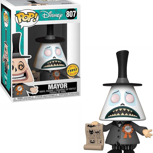 Funko POP! Disney: the Nightmare Before Christmas-Mayor With Megaphone - Chase Variant