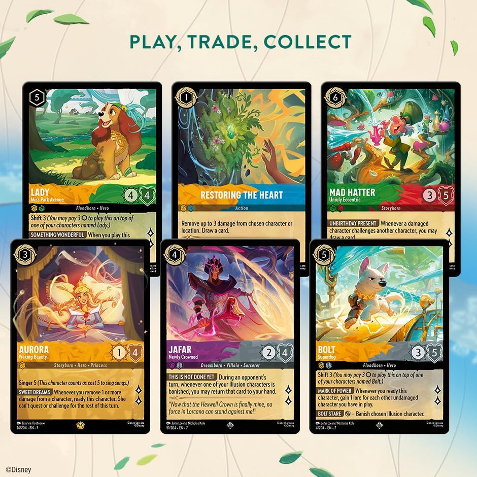 Disney Lorcana Trading Card Game - Booster Pack Display (24pc) - Set 7