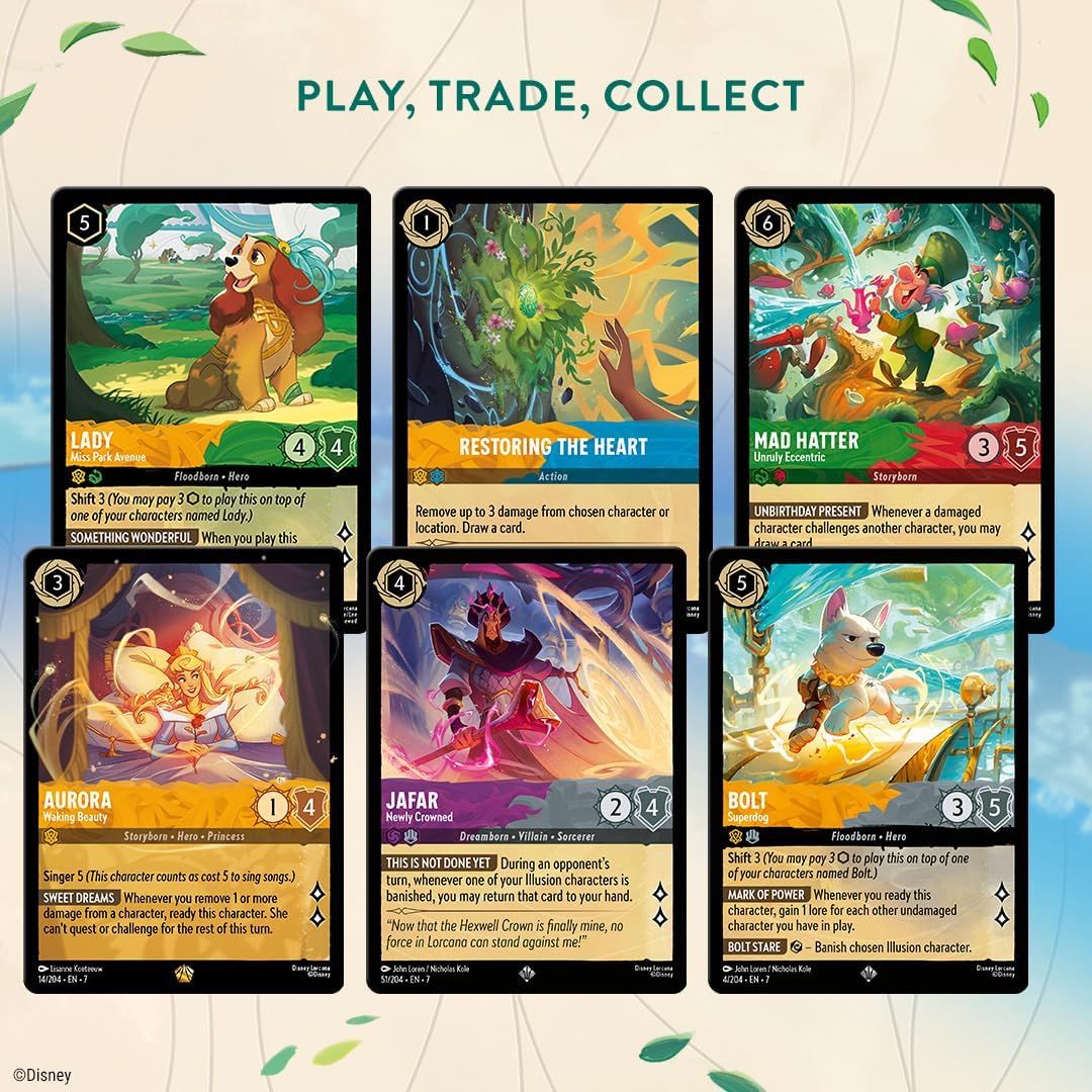 Disney Lorcana Trading Card Game - Booster Pack - Set 7