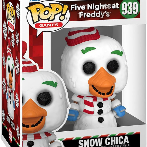 Funko Pop! Games: Five Nights At Freddy's (FNAF) - Holiday Snow Chica