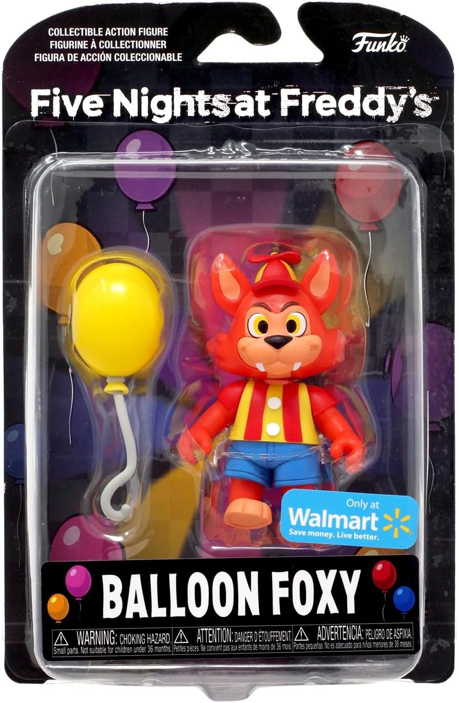 Funko Action Figure: Five Nights At Freddy's (FNAF) - Balloon Foxy