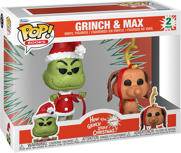 Funko Pop! Books - The Grinch With Max