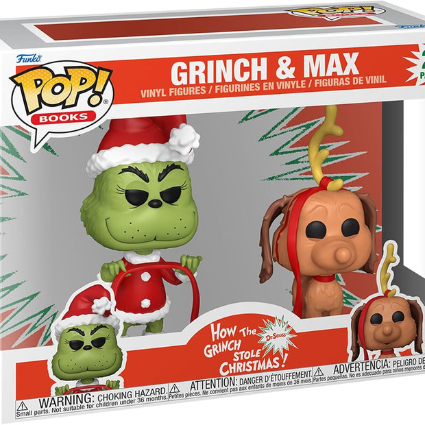 Funko Pop! Books - The Grinch With Max